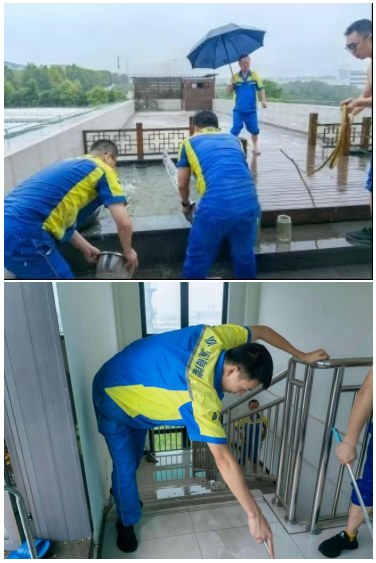 风雨之中显担当