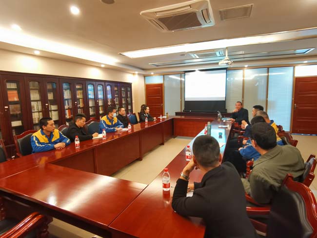 渝海能党员学习会议