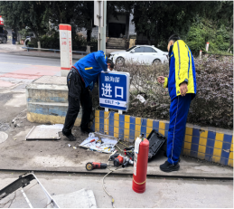 提升油站形象、升级进站灯牌