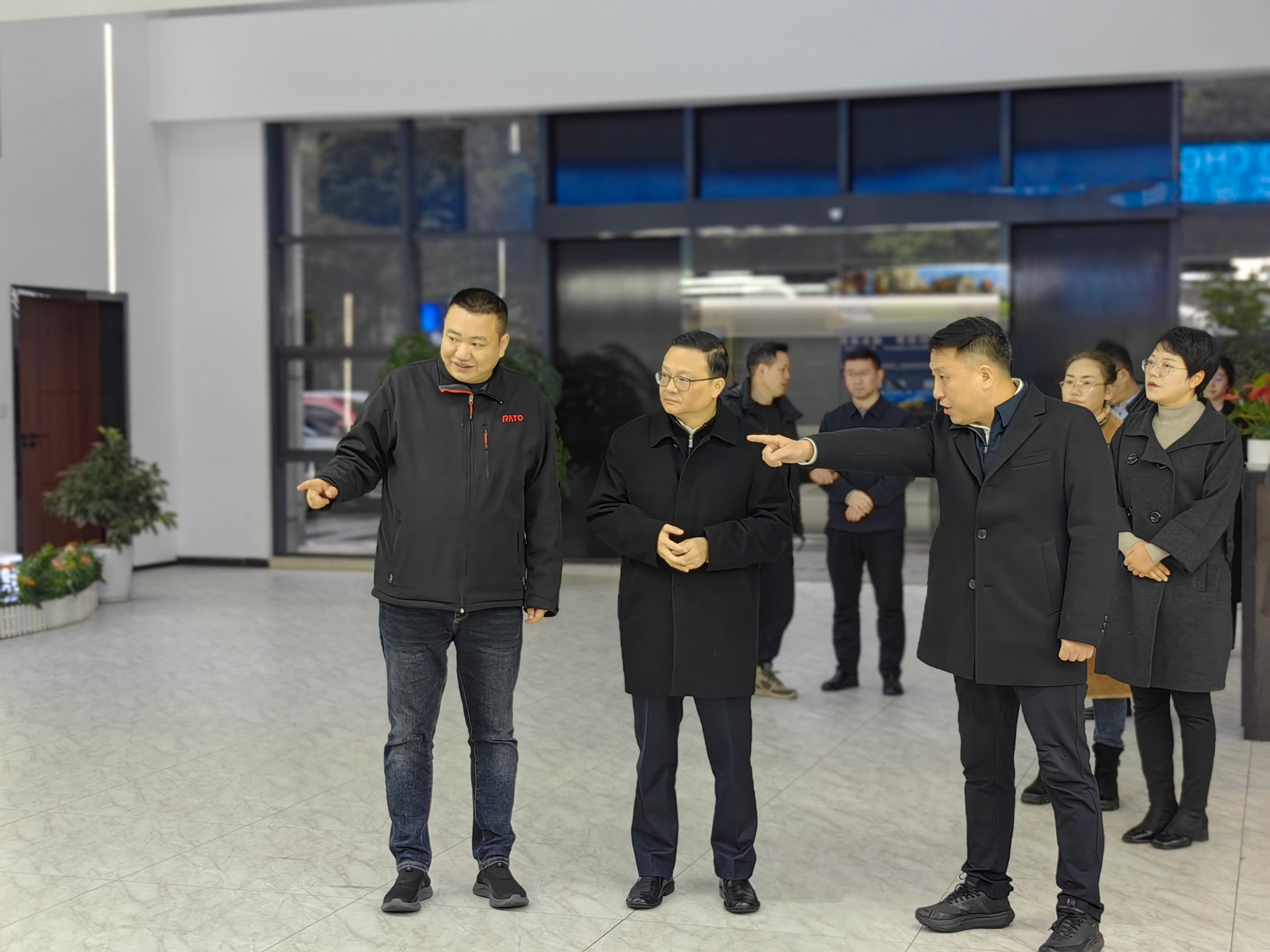 江津区委书记唐大军一行莅临润通调研指导