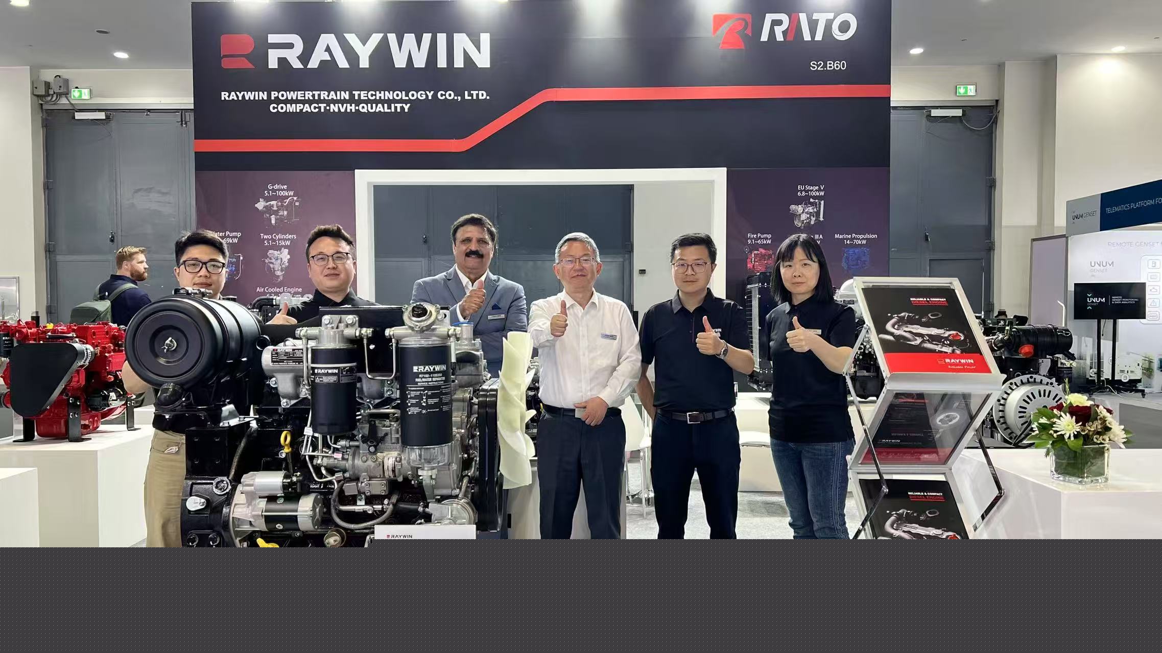 展会回顾丨玉柴润威携全新产品亮相中东国际能源展