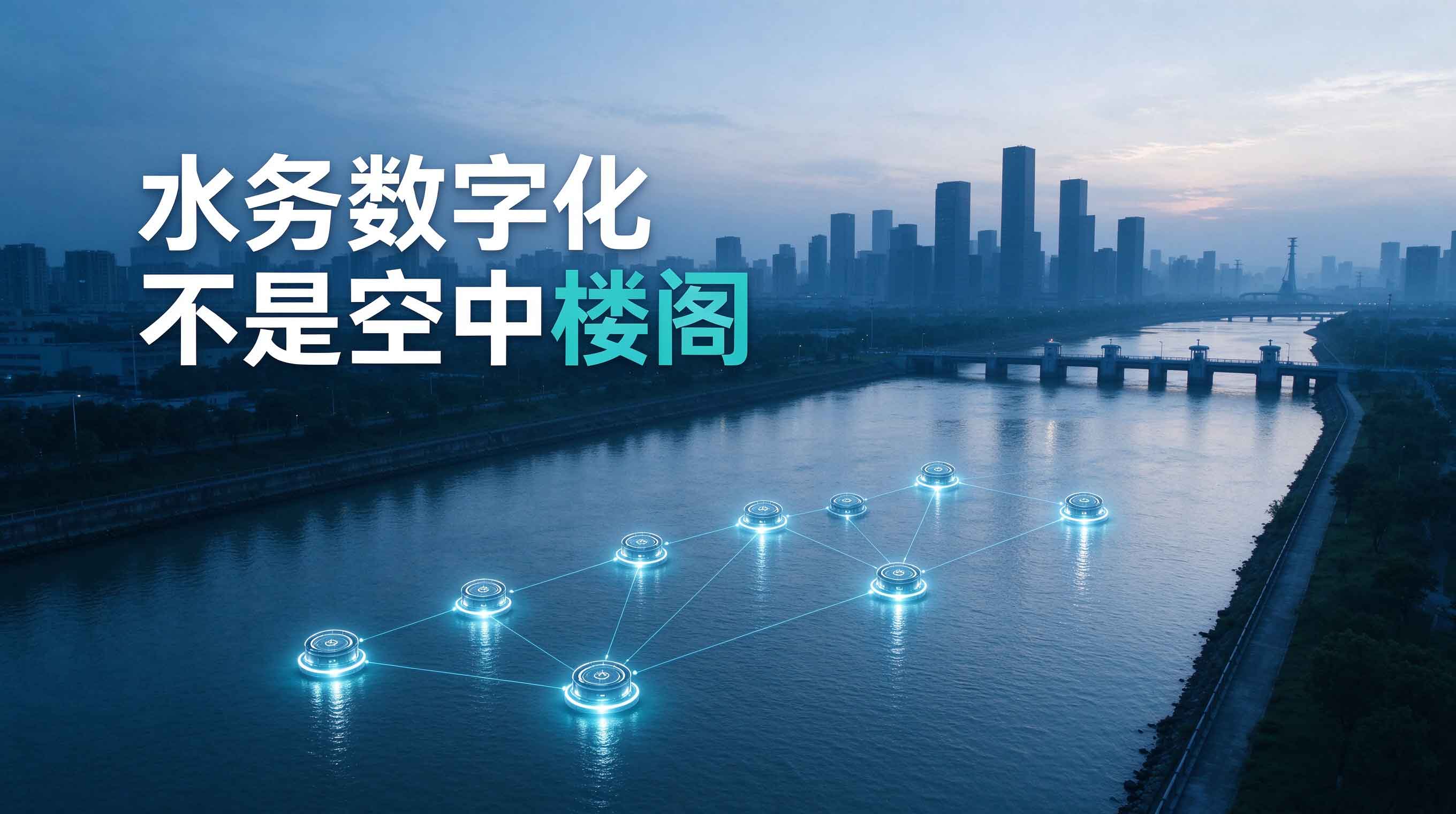 水务数字化不是空中楼阁：先布好这六根&ldquo;传感神经&rdquo;